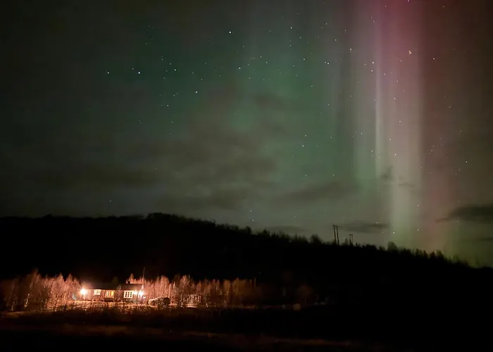 بيت خشبي Lavkavann Finnmarksvidda