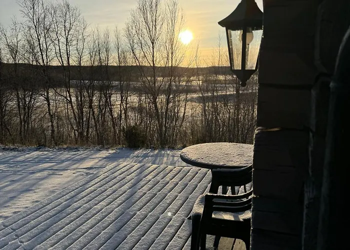 بيت خشبي Lavkavann Finnmarksvidda *