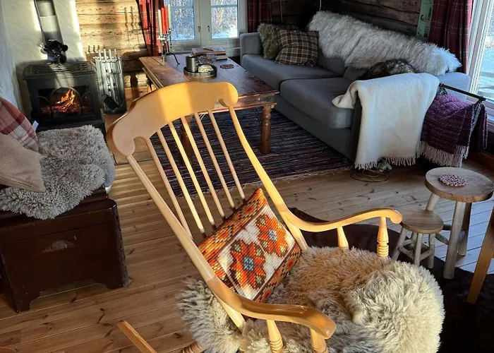 بيت خشبي Lavkavann Finnmarksvidda Skoganvarre
