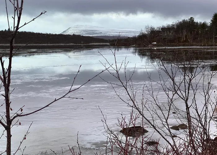 بيت خشبي Lavkavann Finnmarksvidda Skoganvarre