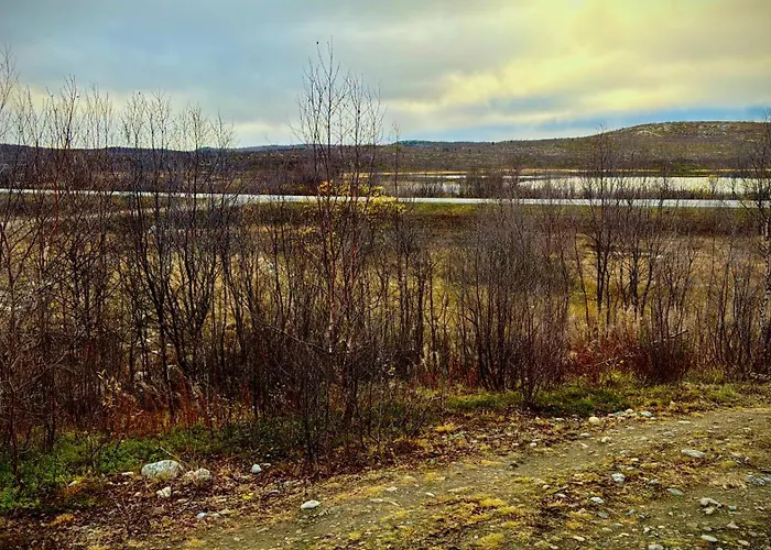 Lavkavann Finnmarksvidda بيت خشبي *