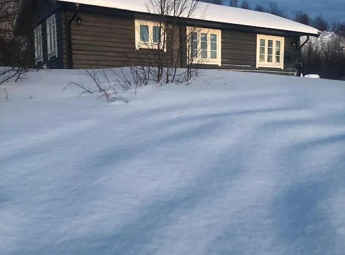 بيت خشبي Lavkavann Finnmarksvidda
